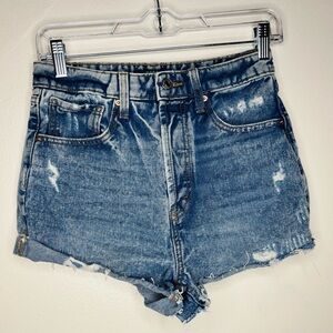 Wild Fable Distressed Blue Jean Shorts